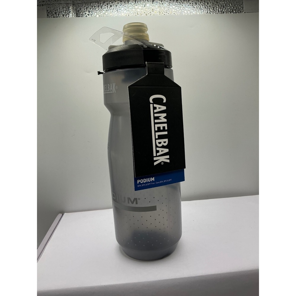 Camelbak Podium 24oz Bike Water Bottle Smoke Grey BPA Free New with Tags